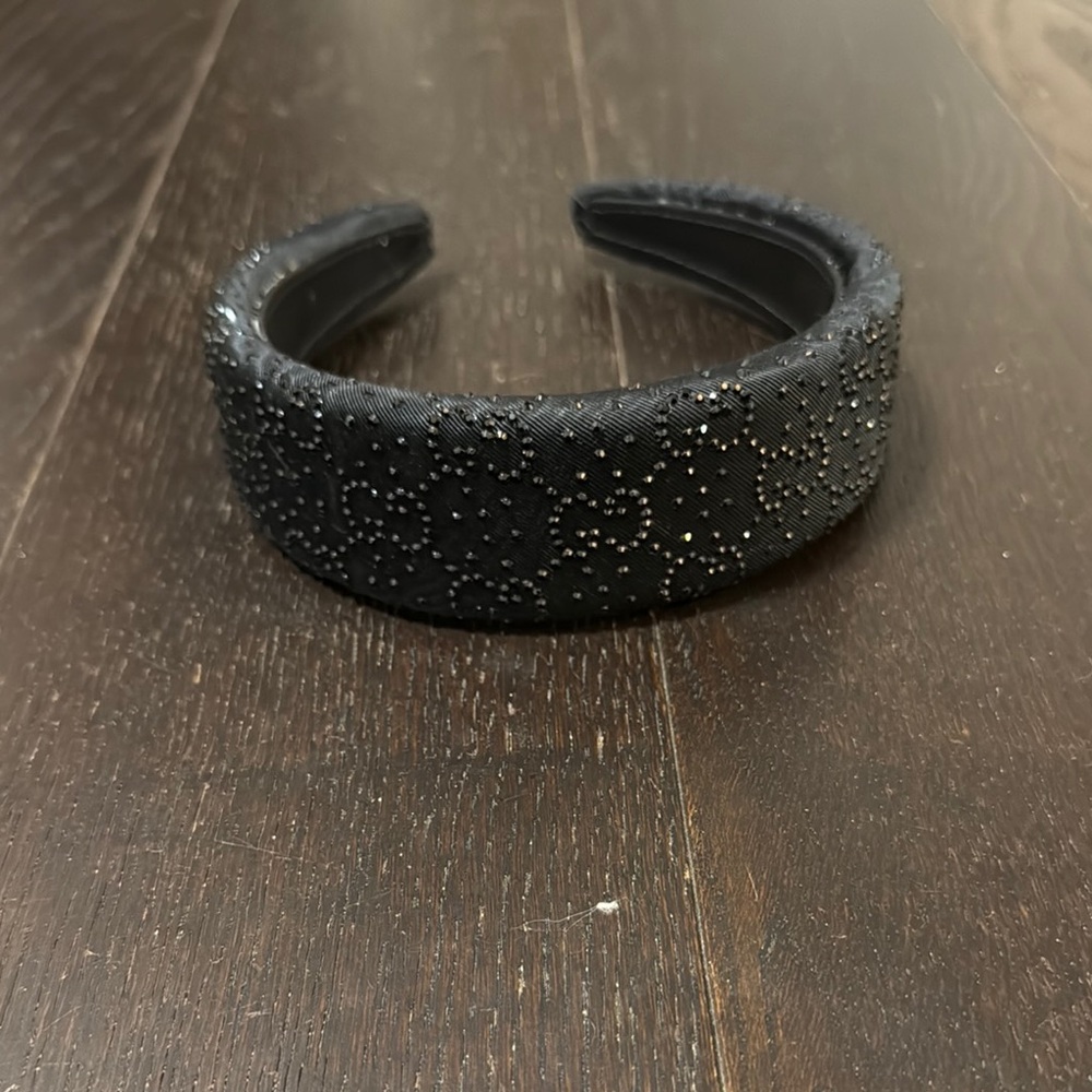 Gucci Crystal Black Headband